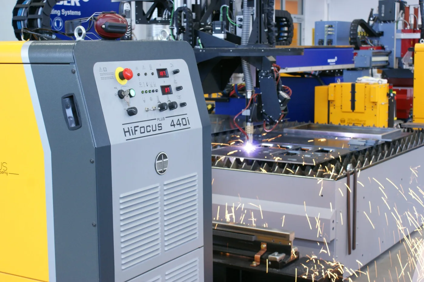 بوابة قص CNC بالأكسجين والبلازما